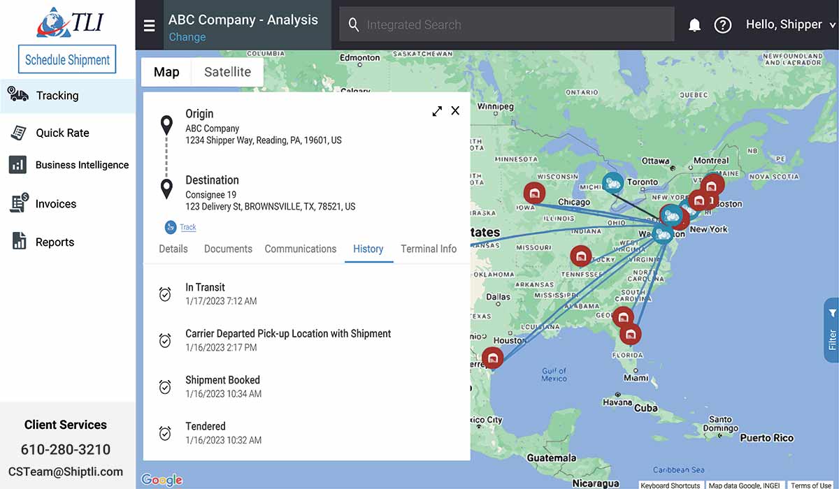 TMS Tracking Modules