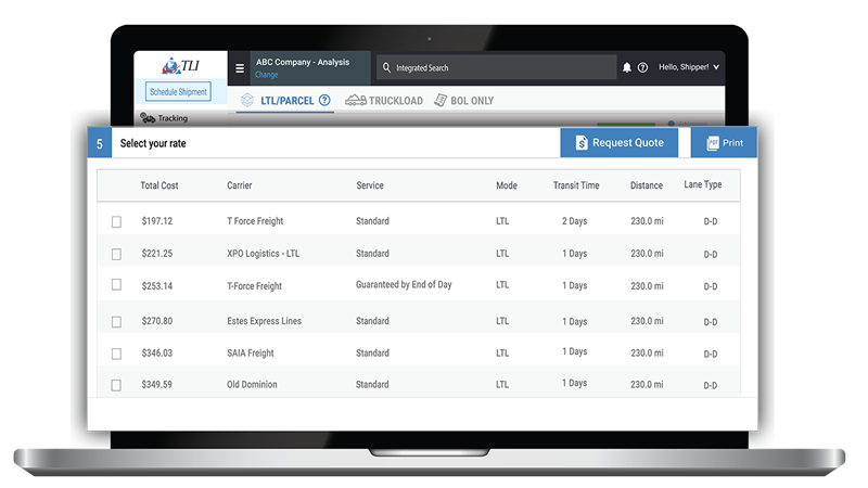 TMS System for Shippers